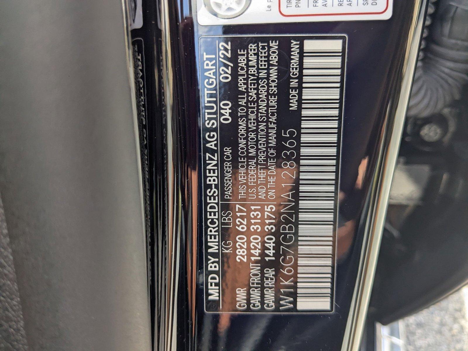 2022 Mercedes-Benz S-Class Vehicle Photo in Pompano Beach, FL 33064