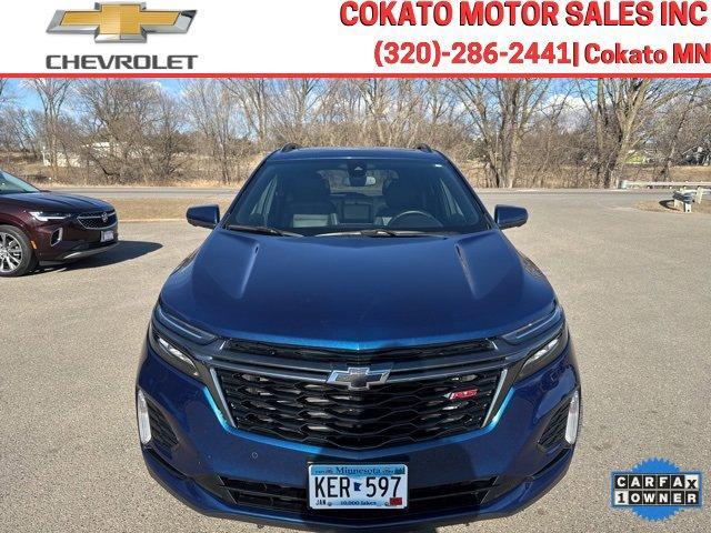 Used 2023 Chevrolet Equinox RS with VIN 3GNAXWEG3PS144807 for sale in Cokato, Minnesota