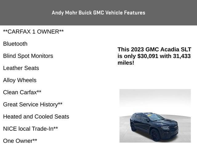 2023 GMC Acadia Vehicle Photo in Fishers, IN 46038