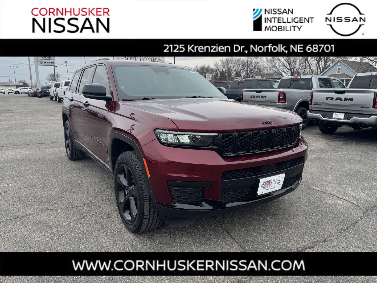 Used 2022 Jeep Grand Cherokee L Altitude with VIN 1C4RJKAG2N8517434 for sale in Norfolk, NE