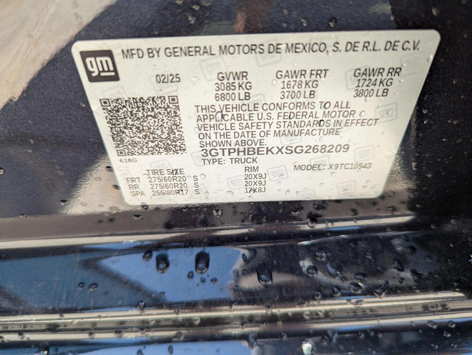 2025 GMC Sierra 1500 Vehicle Photo in CORPUS CHRISTI, TX 78412-4902