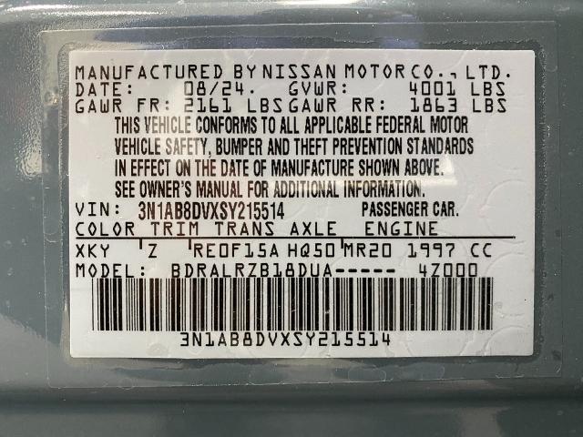 2025 Nissan Sentra Vehicle Photo in Appleton, WI 54913