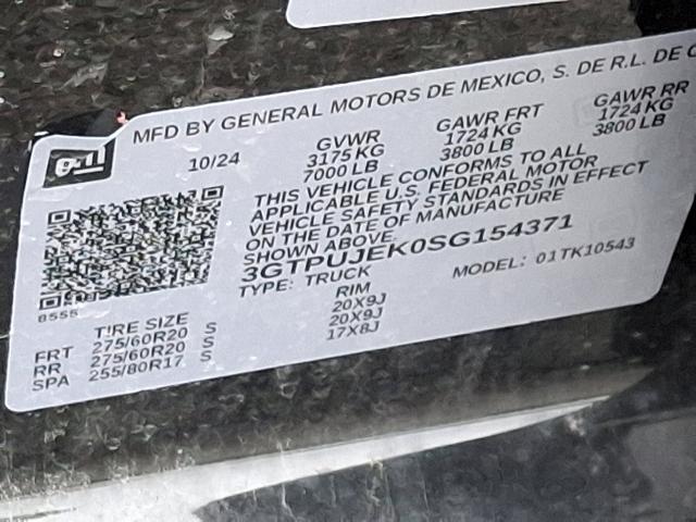 2025 GMC Sierra 1500 Vehicle Photo in TREVOSE, PA 19053-4984