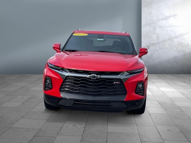 Used 2022 Chevrolet Blazer RS with VIN 3GNKBKRS6NS137826 for sale in Iowa City, IA