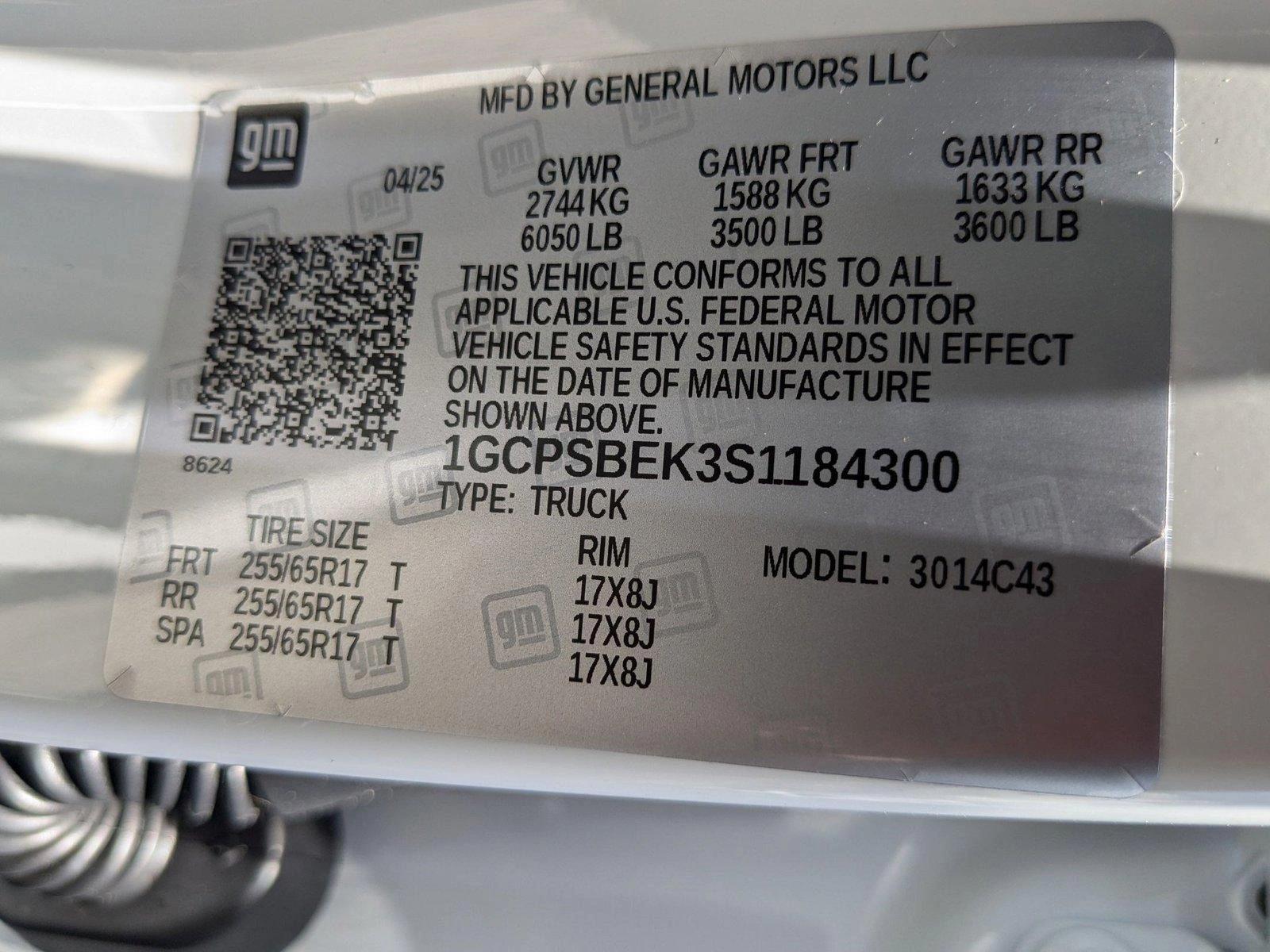 2025 Chevrolet Colorado Vehicle Photo in MIAMI, FL 33134-2699