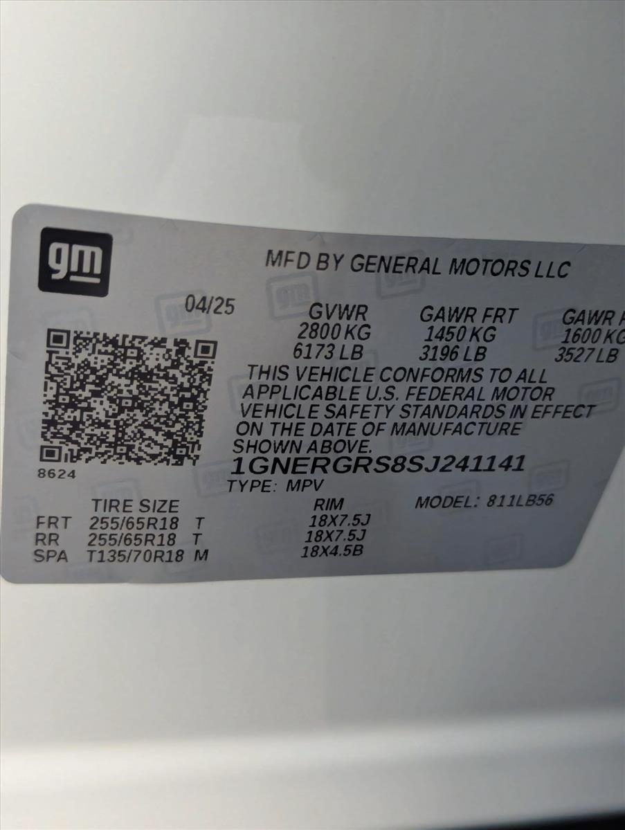 2025 Chevrolet Traverse Vehicle Photo in MIAMI, FL 33134-2699