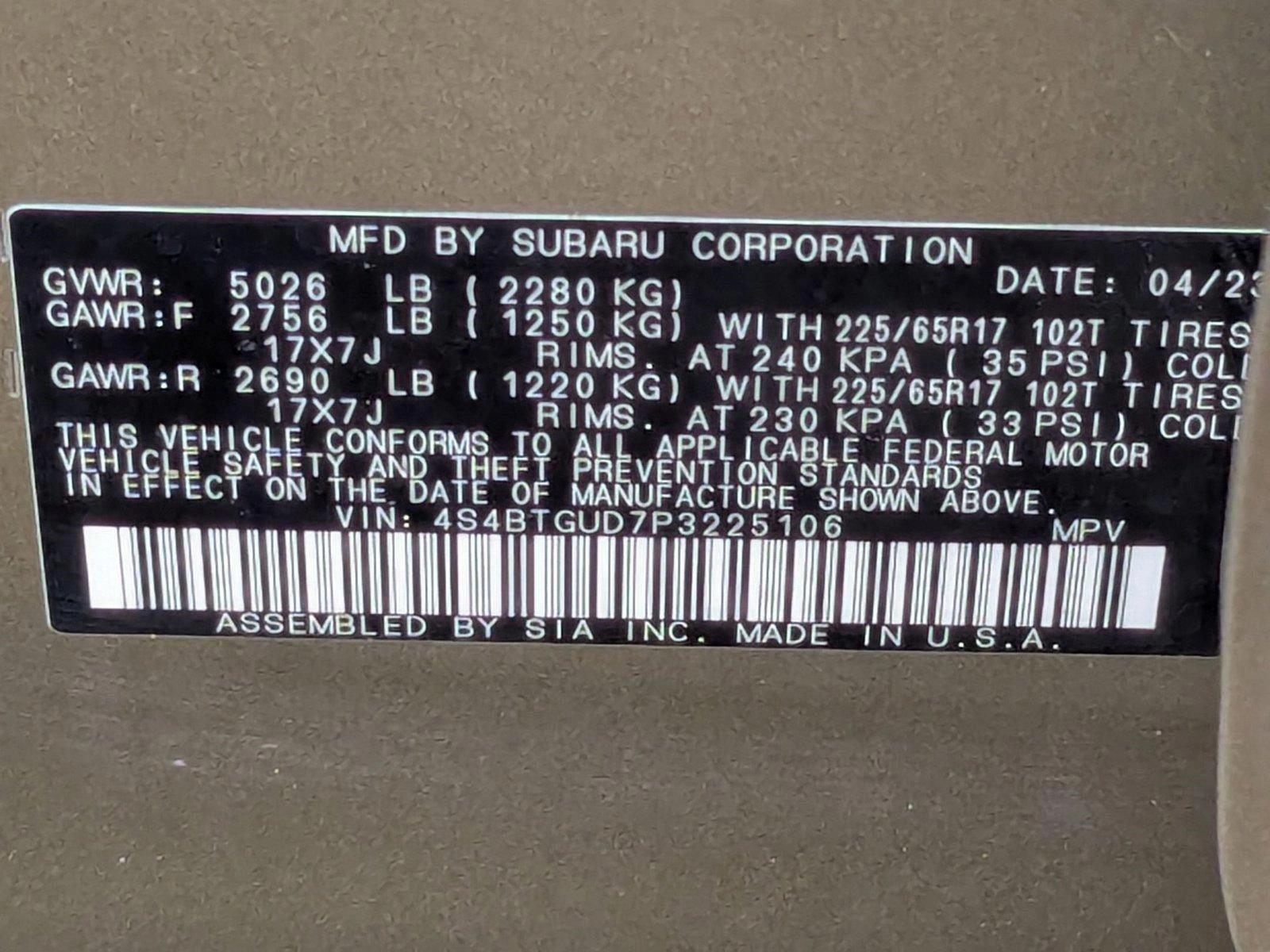 2023 Subaru Outback Vehicle Photo in Tampa, FL 33614