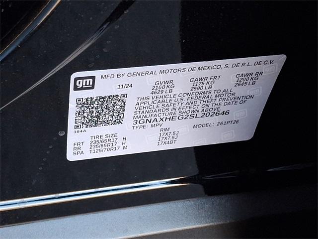 2025 Chevrolet Equinox Vehicle Photo in MILFORD, DE 19963-6122