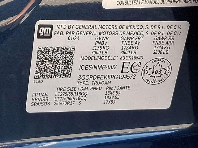 2023 Chevrolet Silverado 1500 Vehicle Photo in DANBURY, CT 06810-5034