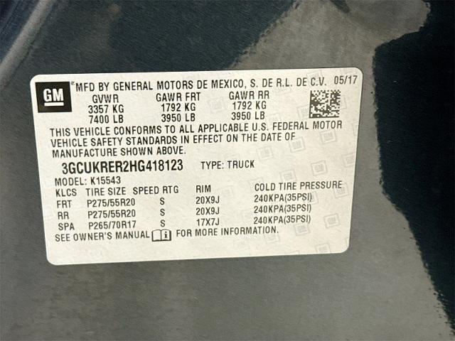 2017 Chevrolet Silverado 1500 Vehicle Photo in EVERETT, WA 98203-5662