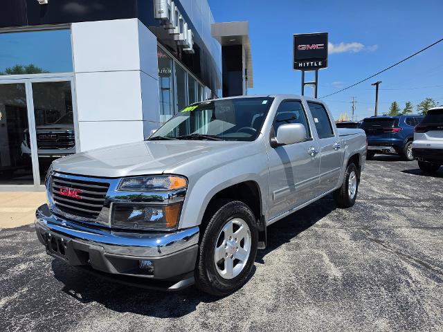 Pure Silver Metallic 2011 GMC Canyon SLE1 Crew Cab Pickup Truck 4X2 4-Speed Automatic