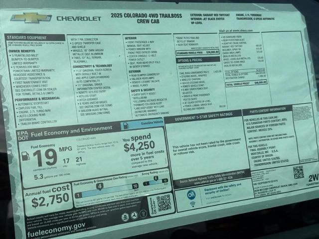 2025 Chevrolet Colorado Vehicle Photo in COLUMBIA, MO 65203-3903