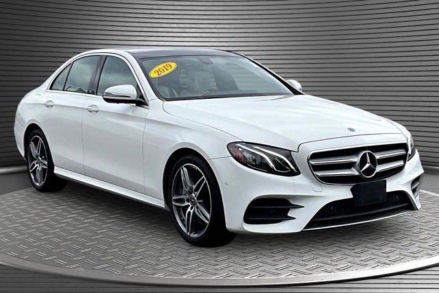 White 2019 Mercedes-Benz E-Class E 300 4MATIC Sedan AWD Sedan All-Wheel Drive 9-Speed Automatic Overdrive