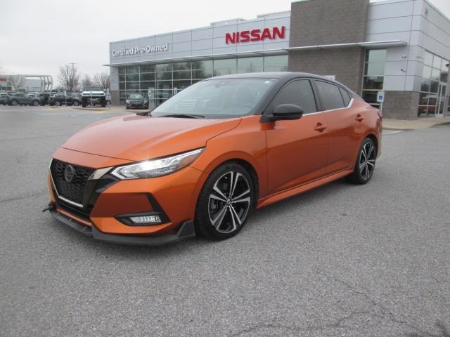 Used 2020 Nissan Sentra SR with VIN 3N1AB8DV9LY217398 for sale in Bentonville, AR