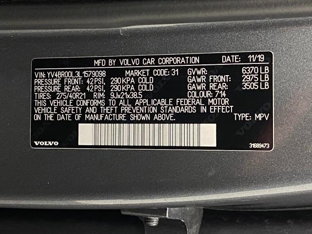 2020 Volvo XC90 Vehicle Photo in Appleton, WI 54913