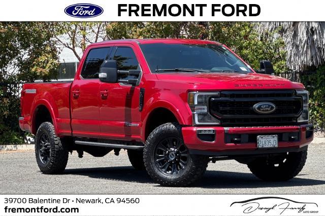 Used 2022 Ford F-250 Super Duty Lariat with VIN 1FT8W2BT0NEC65614 for sale in Newark, CA