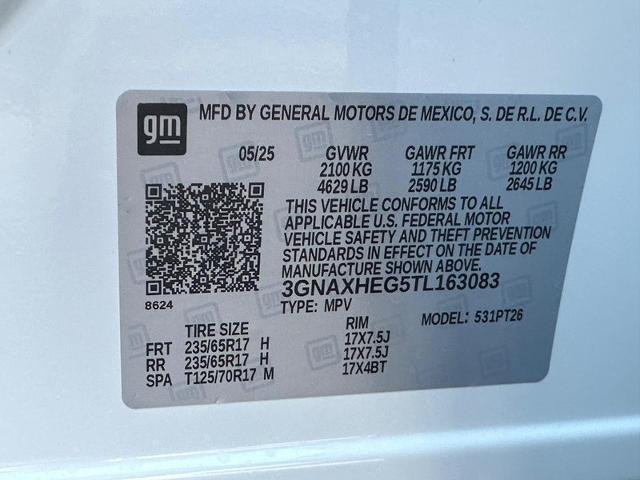 2026 Chevrolet Equinox Vehicle Photo in COLUMBIA, MO 65203-3903