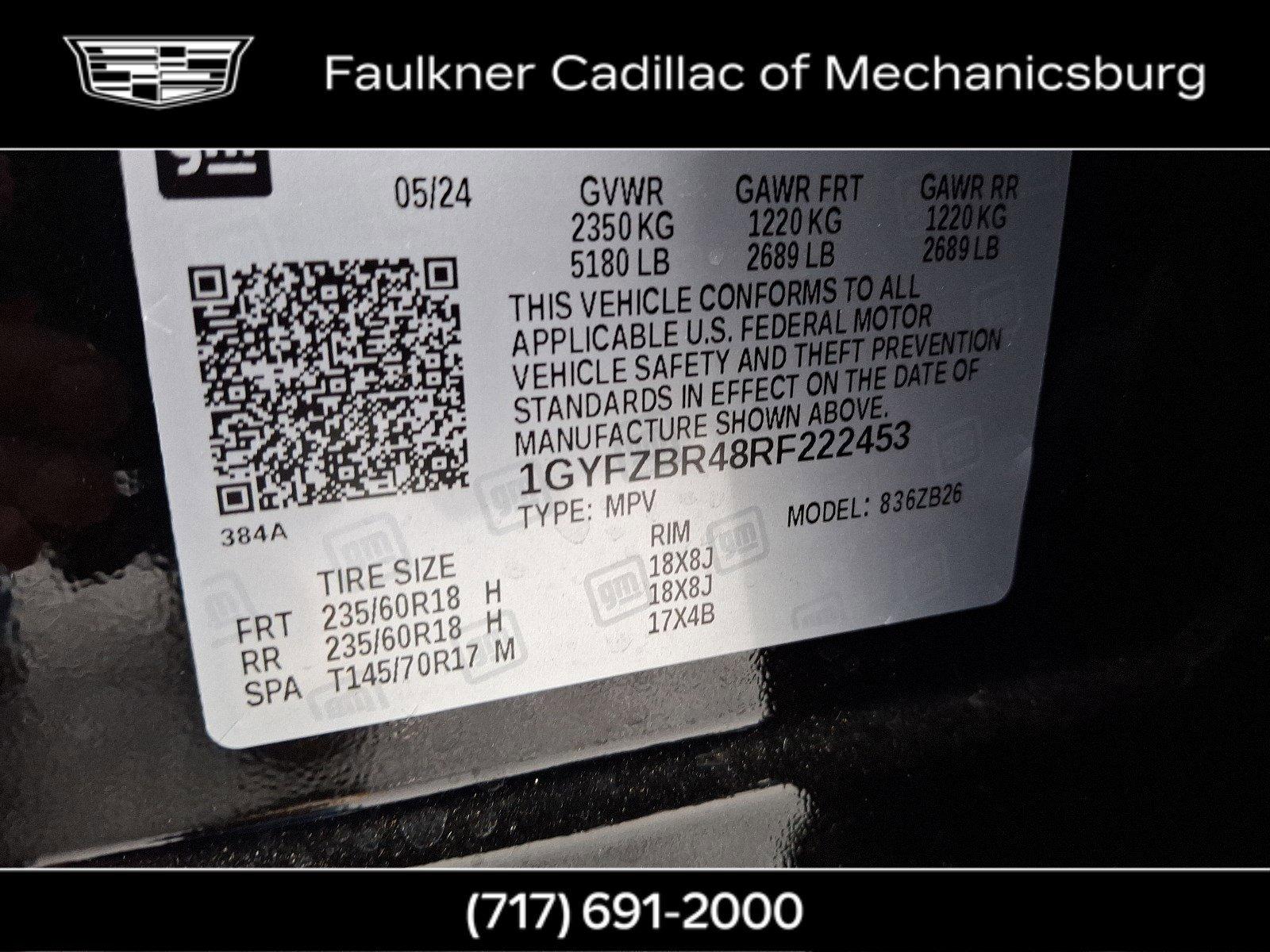 2024 Cadillac XT4 Vehicle Photo in MECHANICSBURG, PA 17050-1707