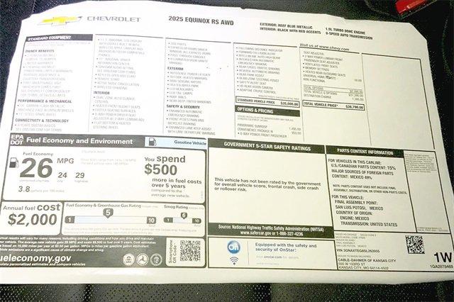 2025 Chevrolet Equinox Vehicle Photo in KANSAS CITY, MO 64114-4502