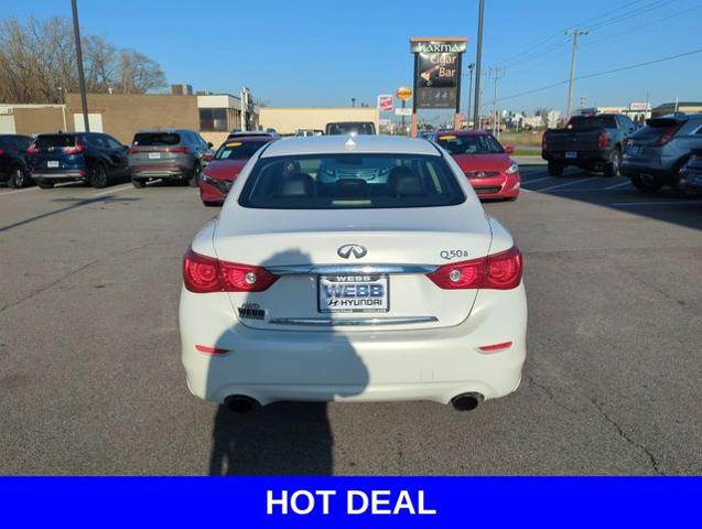2015 INFINITI Q50 Vehicle Photo in Merrillville, IN 46410