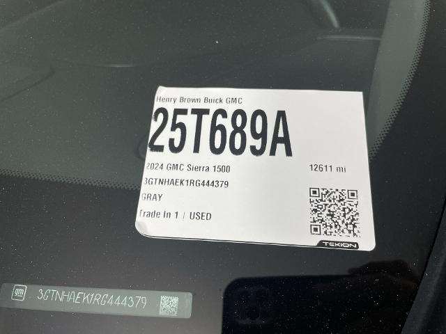 2024 GMC Sierra 1500 Vehicle Photo in GILBERT, AZ 85297-0402