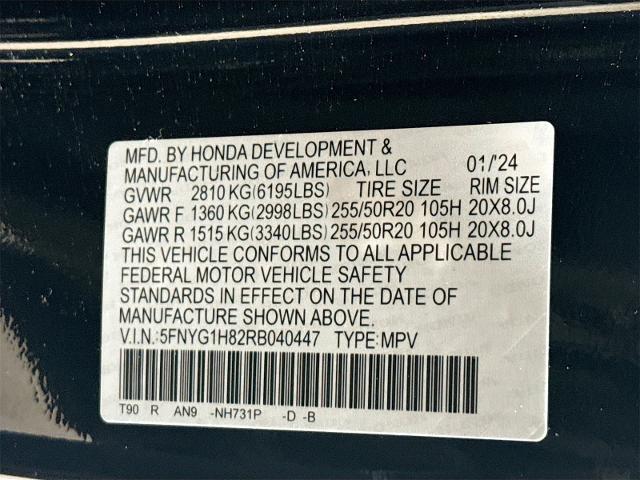 2024 Honda Pilot Vehicle Photo in EVERETT, WA 98203-5662