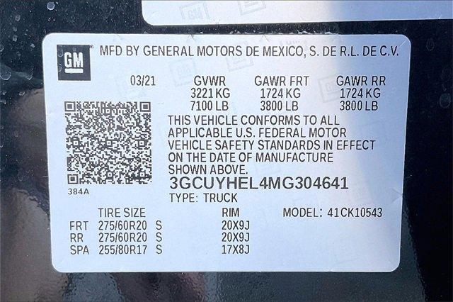 2021 Chevrolet Silverado 1500 Vehicle Photo in INDEPENDENCE, MO 64055-1314