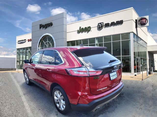 Used 2022 Ford Edge Titanium with VIN 2FMPK4K92NBB04616 for sale in Greenville, KY