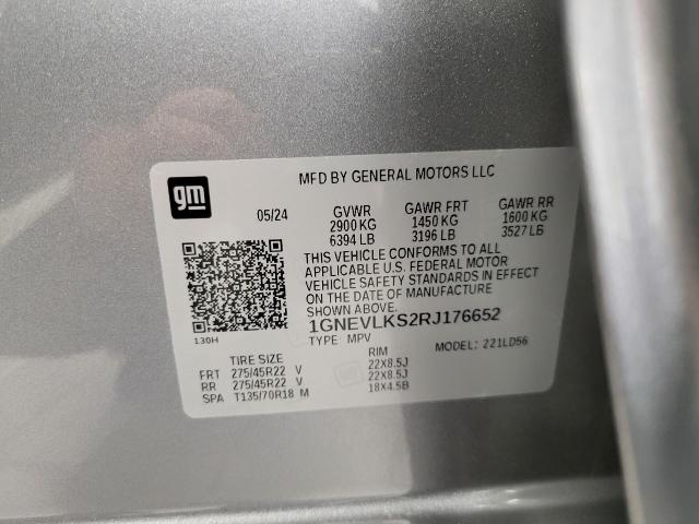 2024 Chevrolet Traverse Vehicle Photo in APPLETON, WI 54914-4656