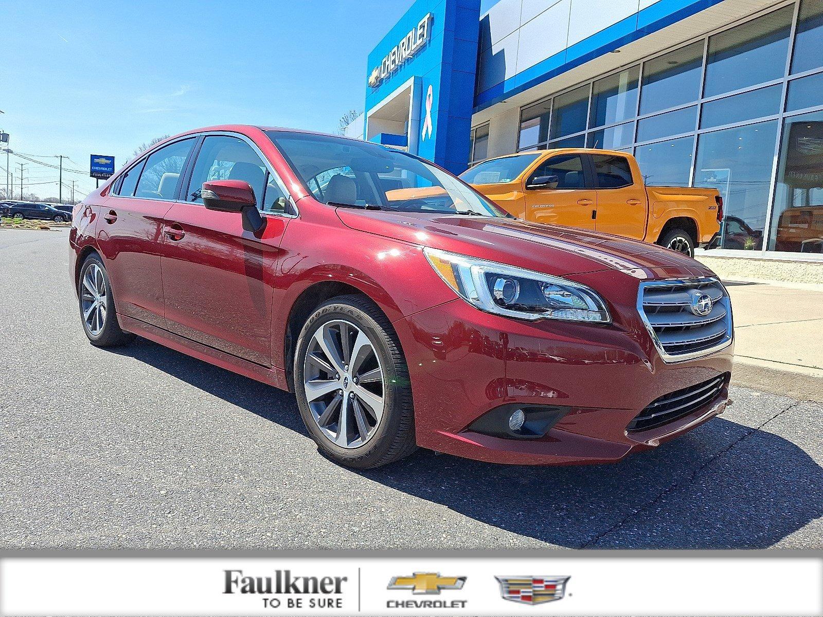 Venetian Red Pearl 2016 Subaru Legacy 2.5i Limited AWD Sedan All-Wheel Drive Continuously Variable Transmission