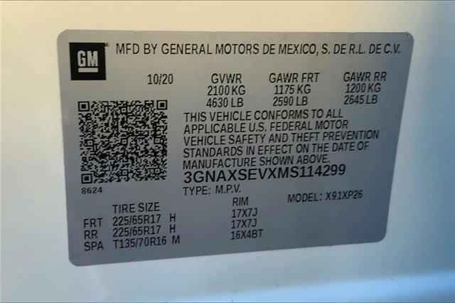 2021 Chevrolet Equinox Vehicle Photo in KANSAS CITY, MO 64114-4502