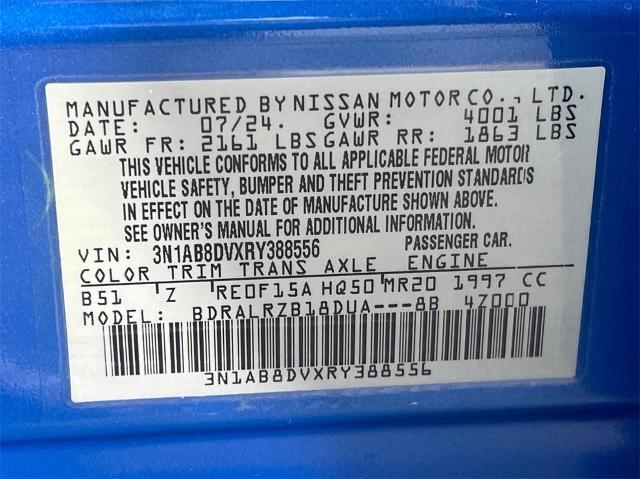 2024 Nissan Sentra Vehicle Photo in Tulsa, OK 74129