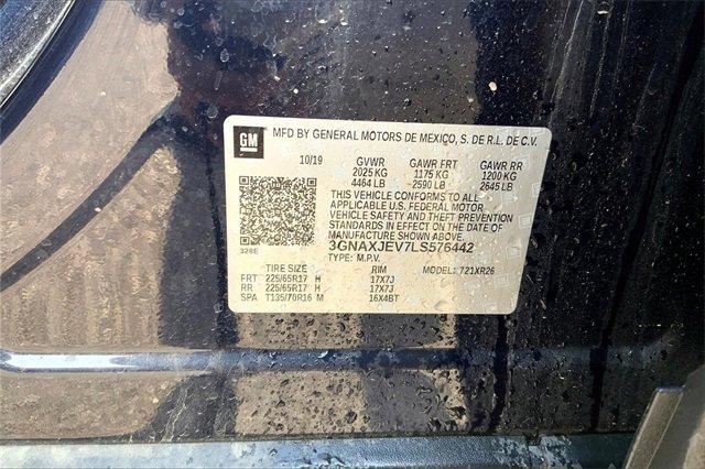 2020 Chevrolet Equinox Vehicle Photo in TOPEKA, KS 66609-0000