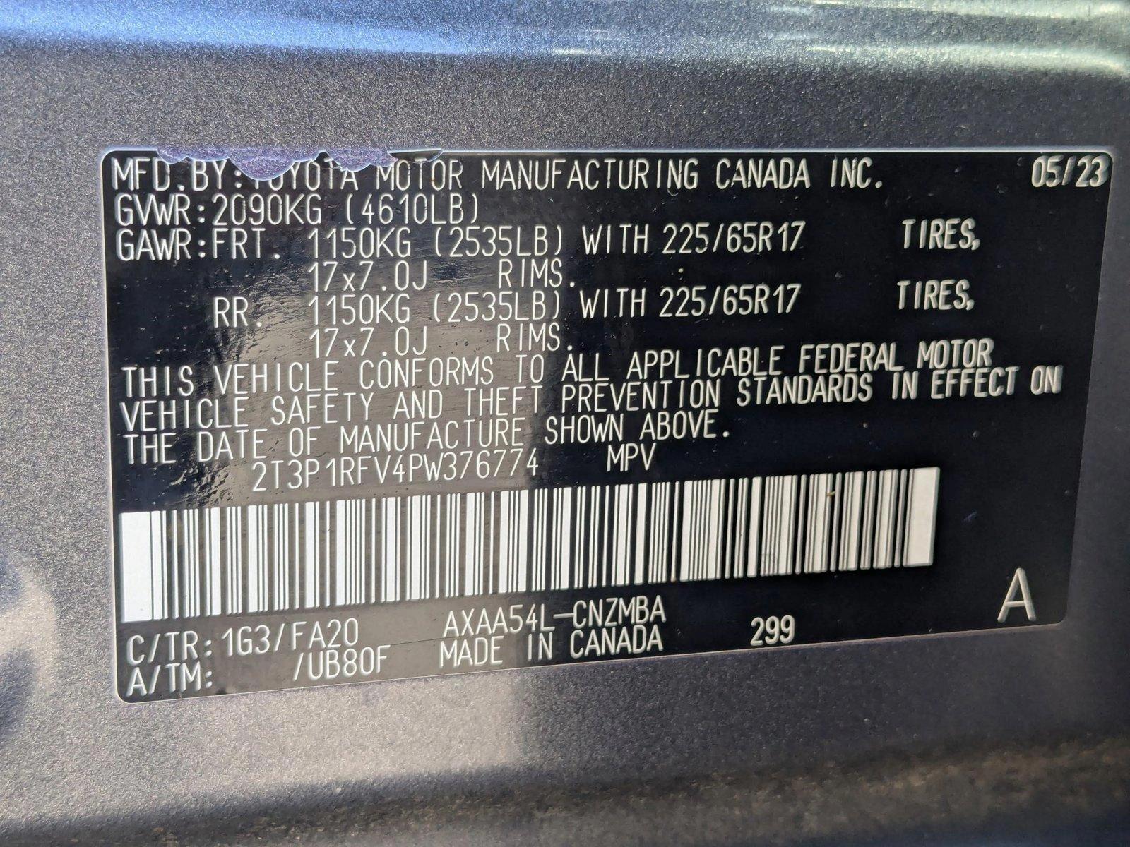 2023 Toyota RAV4 Vehicle Photo in Spokane Valley, WA 99212
