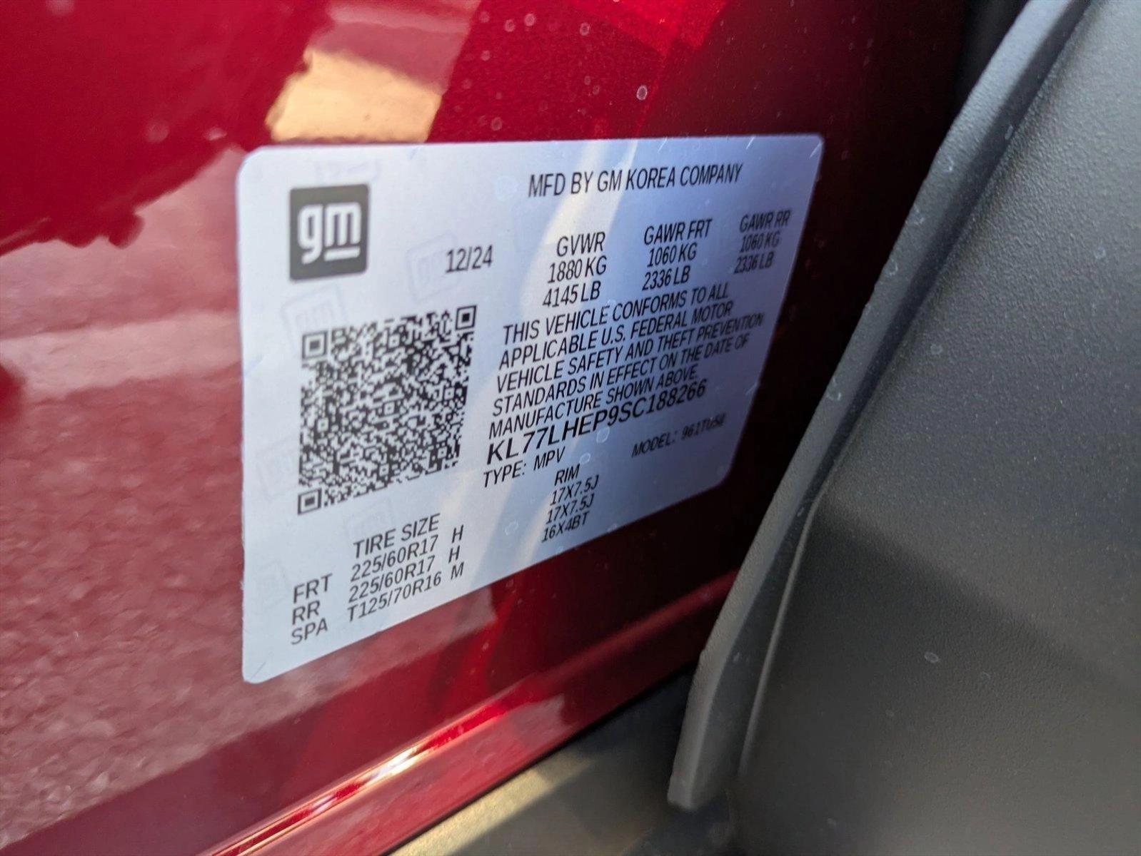 2025 Chevrolet Trax Vehicle Photo in LAUREL, MD 20707-4697