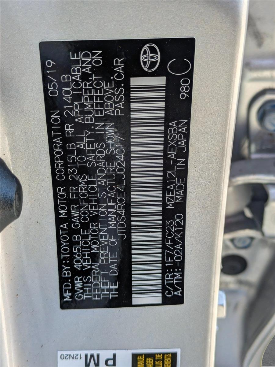 2020 Toyota Corolla Vehicle Photo in GREENACRES, FL 33463-3207