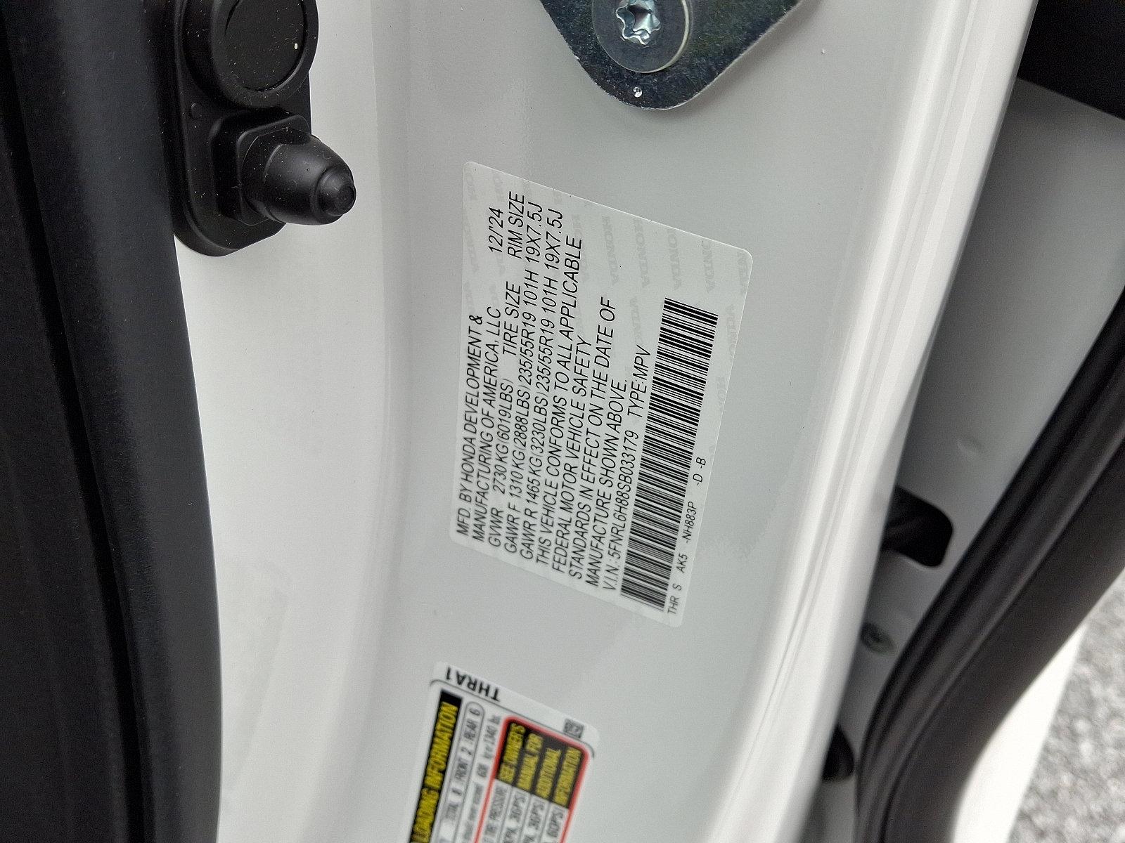 2025 Honda Odyssey Vehicle Photo in Harrisburg, PA 17111