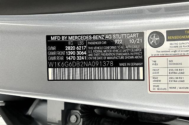 2022 Mercedes-Benz S-Class Vehicle Photo in Grapevine, TX 76051