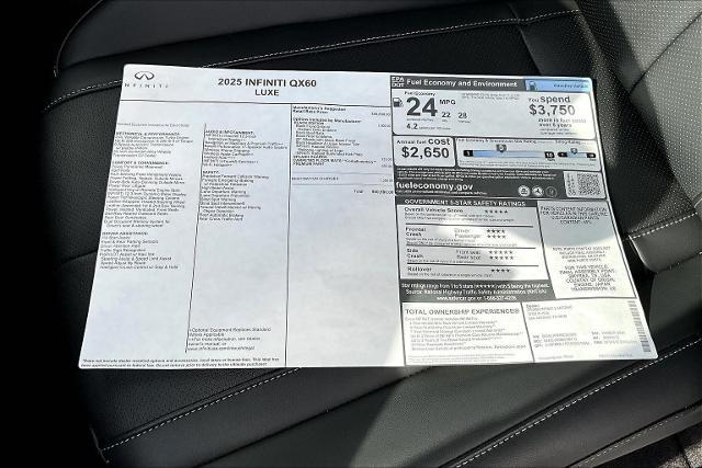 2025 INFINITI QX60 Vehicle Photo in San Antonio, TX 78230