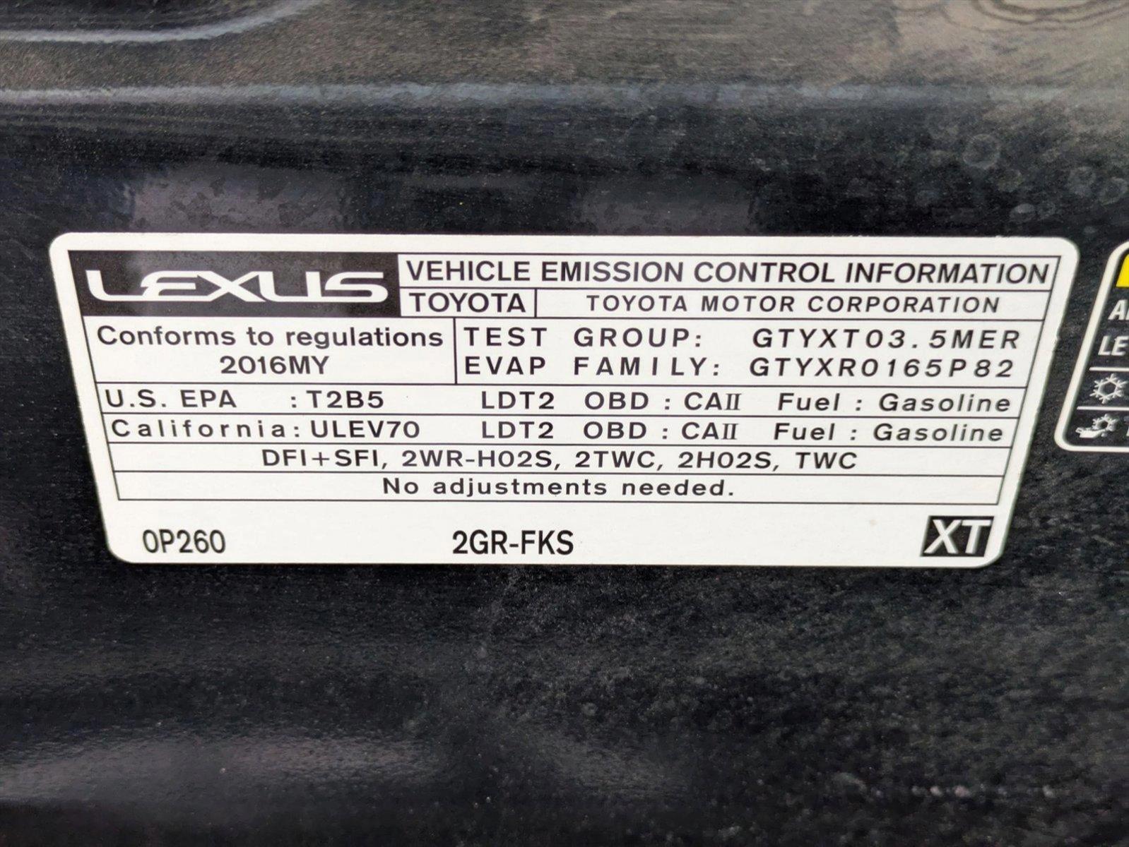2016 Lexus RX 350 Vehicle Photo in Tustin, CA 92782