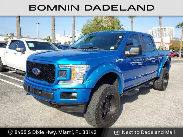 Used 2019 Ford F-150 XL with VIN 1FTEW1EP9KFA30193 for sale in Miami, FL