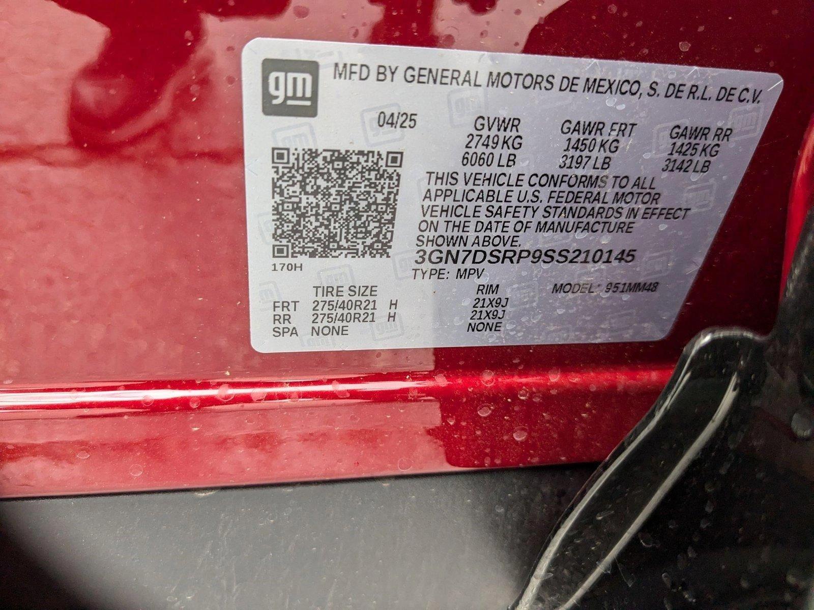 2025 Chevrolet Equinox EV Vehicle Photo in MIAMI, FL 33134-2699