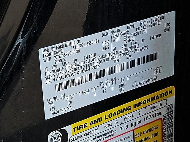 2018 Ford Expedition Max Vehicle Photo in TREVOSE, PA 19053-4984