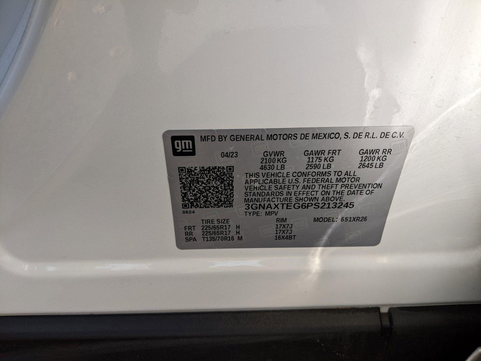 2023 Chevrolet Equinox Vehicle Photo in LAUREL, MD 20707-4697