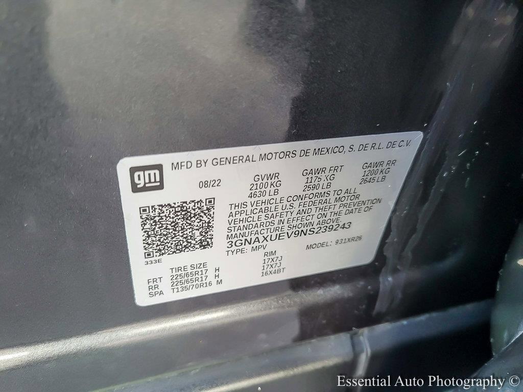 2022 Chevrolet Equinox Vehicle Photo in AURORA, IL 60503-9326