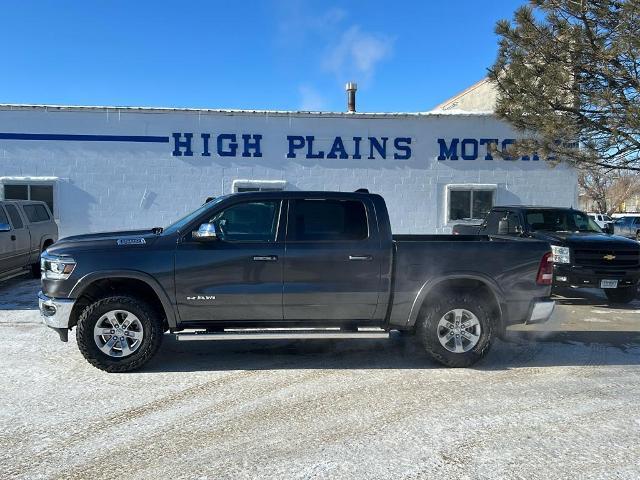 Used 2022 RAM Ram 1500 Pickup Laramie with VIN 1C6SRFJT8NN348527 for sale in Wolf Point, MT