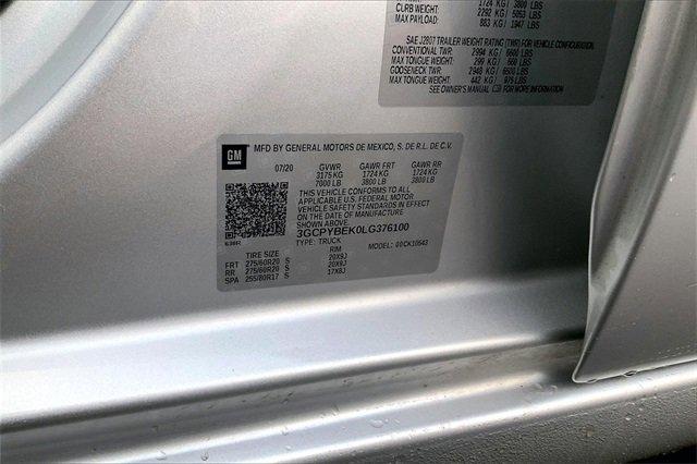 2020 Chevrolet Silverado 1500 Vehicle Photo in KANSAS CITY, MO 64114-4502