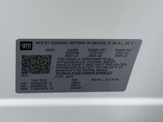 2022 Chevrolet Equinox Vehicle Photo in SAINT JAMES, NY 11780-3219