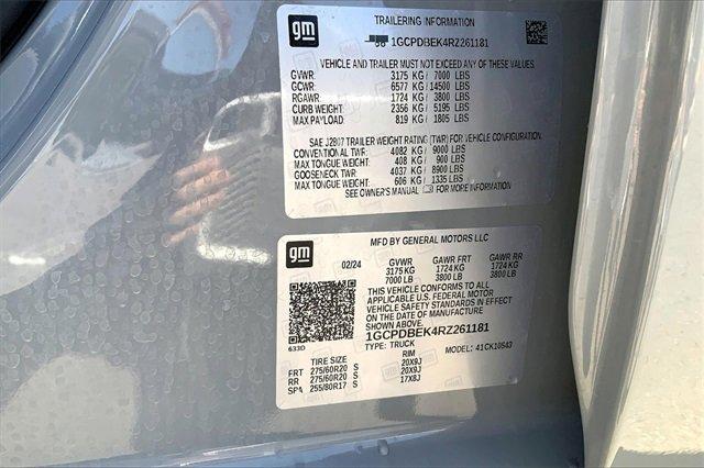 2024 Chevrolet Silverado 1500 Vehicle Photo in KANSAS CITY, MO 64114-4502
