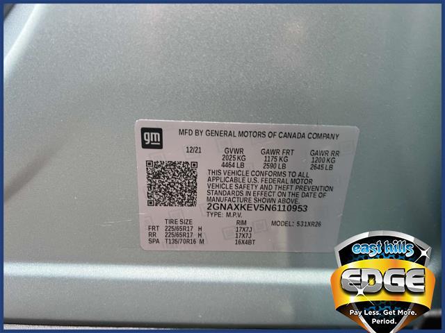 2022 Chevrolet Equinox Vehicle Photo in Roslyn, NY 11576